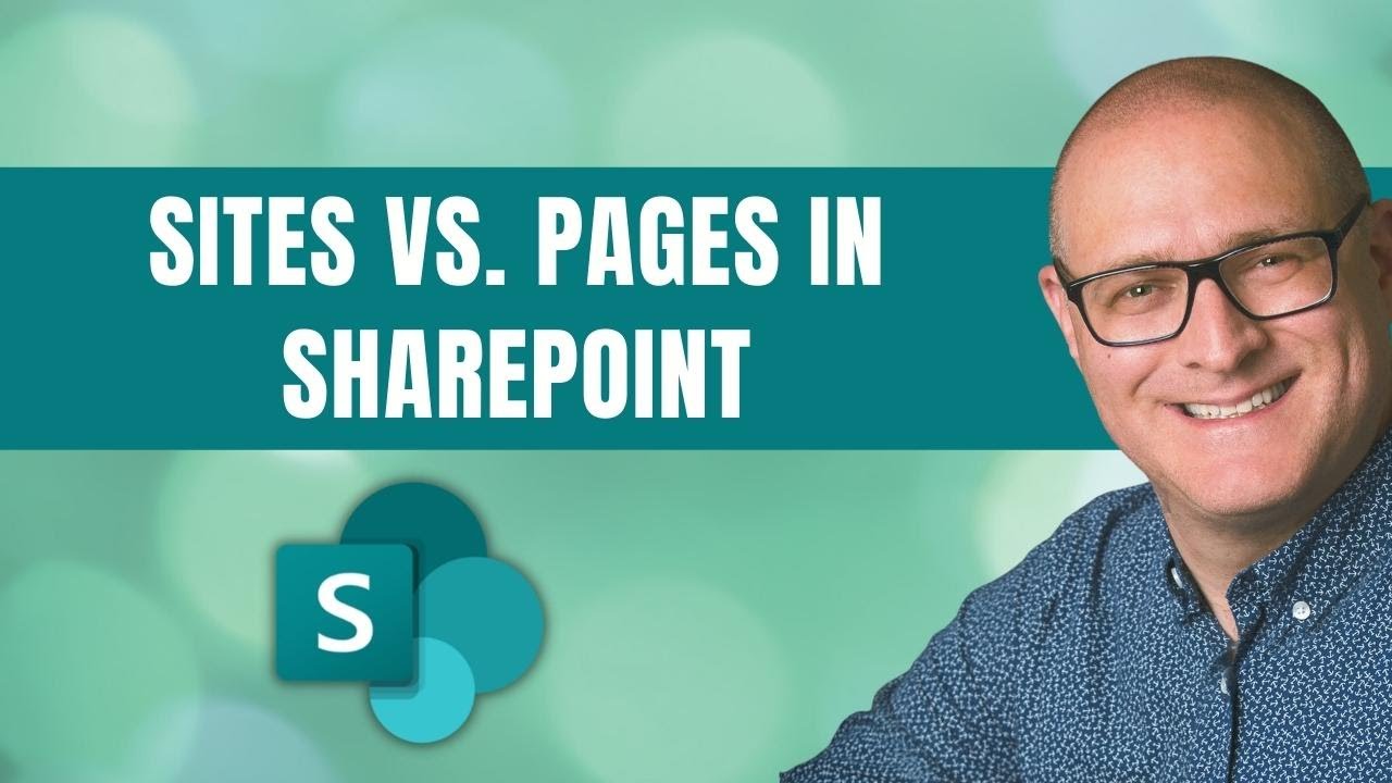 Sites Vs. Pages In SharePoint - YouTube