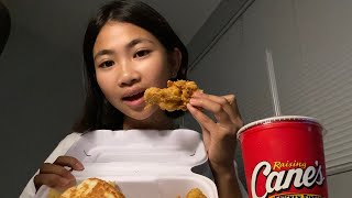 ASMR Raising Canes Chicken Fingers 🍗