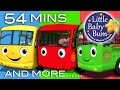 Wheels On The Bus + More | Nursery Rhymes for for Babies by LittleBabyBum