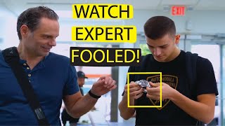 Watch Expert Can't Spot Fake Super Clone Rolex Submariner || REAL VS FAKE Watches || CRM Jewelers