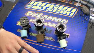 Adam Drake from Mugen Seiki Racing compares the OS Speed B21AD and B2103 engines.