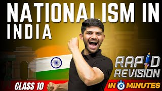 Nationalism in INDIA | 10 Minutes Rapid Revision | Class 10 SST