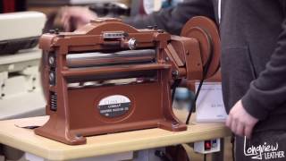 LEATHER PRODUCT FEATURE: COBRA CLASS 14 LEATHER SPLITTING MACHINE