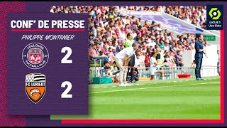 #TFCFCL "Une erreur ne se pardonne pas en Ligue 1" Philippe Montanier après TéFéCé/Lorient