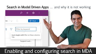 Model Driven Apps Search Customization for Better Results