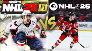 NHL 2K10 Vs NHL 25 - 2BC Plays