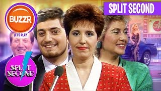 Split Second - This contestant is SLOW As Molasses! | BUZZR