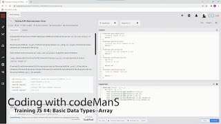 Codewars 8 kyu Training JS #4: Basic Data Types--Array JavaScript