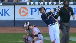 Braun sends two-run moonshot over the seats