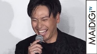 三代目JSB山下健二郎「がんちゃんが『悔しい』って言ってた」　映画「DTC -湯けむり純情篇- from HiGH\u0026LOW」舞台あいさつ1