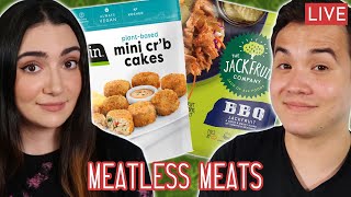 Meatless Meat Taste Test Live