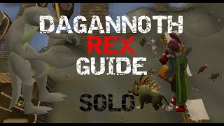 Dagannoth Rex Guide | Solo Low Level and High Level [OSRS]