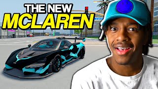 THE NEW MCLAREN IN ROBLOX DRIVING EMPIRE