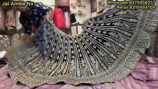 Chickpet Bangalore wholesale Bridal gowns & Bridal Lehangas||Single piece courier Available