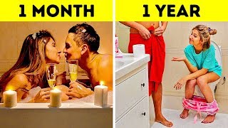 RELATIONSHIPS: IN ONE MONTH AND IN ONE YEAR