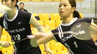 Badminton 福島/廣田 × 松尾/新玉 NRCバドミントン2013-603