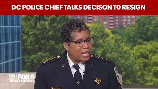 DC Police Chief Pamela Smith speaks with FOX 5 about decision to resign