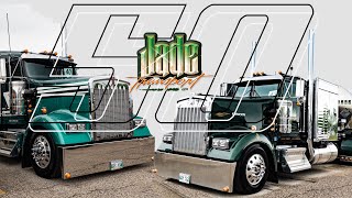 Jade Transport 50th Anniversary Classic Car Bike \u0026 Truck Show Tour - KENWORTH W900L W990 \u0026 MORE