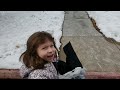 vlog 236 pt 2 more snow ryanna forgot santa brakes plus tour the building is looking grrrreat