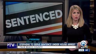Stephens to serve sentence under house arrest