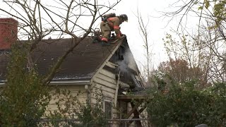 Fire damages home on Evansville's southside