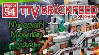 LEGO Minecraft Mountain Cave Set and Unikitty TV Show | BrickFeed Podcast #54