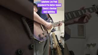 Epiphone Les Paul Standard Pro Blueburst  Guitar Sound Check \u0026 Review