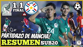 México Sub20 vs Paraguay 🔴 RESUMEN 21 De Septiembre 2022 Partidazo de Joshua Mancha! 💥