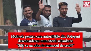 Motivele puerile pentru care autoritățile din Botoșani desconsiderau muncitorii srilankezi