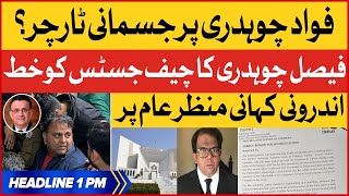 Fawad Chaudhry Par Tashaddud? | BOL News Headlines at 1 PM | Faisal Chaudhry Letter To Chief Justice