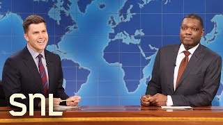 Weekend Update: Colin Jost and Michael Che Swap Jokes for Season 49 Finale - SNL