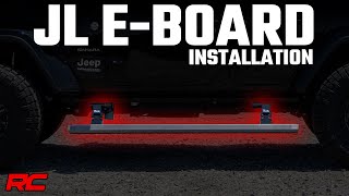 Powered Running Board Installation on a Jeep Wrangler JL
