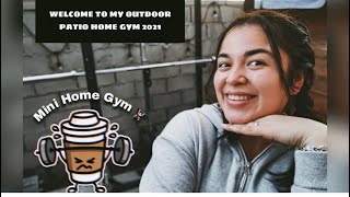 My Home Gym Tour 2021 || COVID made me do it..