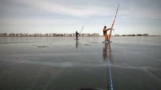 Lake North Ice Sailing