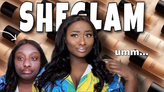 I TRIED A FULL FACE OF SHEGLAM MAKEUP! this can’t be real…