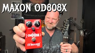 MAXON OD808X Overdrive II Extreme Pedal - Classic to Modern Heavy Metal