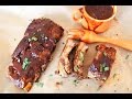 Slow Cooker BBQ Ribs Recipe (fall off the bone delish)