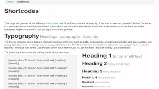 Twitter Bootstrap WordPress Theme - StrapPress