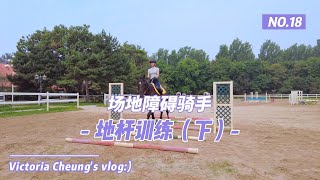 【张楚悦的VLOG】马术美少女•地杆训练（下）