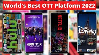 Top-10 Most Popular OTT Digital Online Platform in the World - 2022