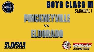 SIJHSAA BOYS CLASS M Semifinal 1 - Pinckneyville vs Eldorado