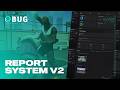 FiveM Report System V2 - Manage Tickets, Assign Admins With Discord Roles & More