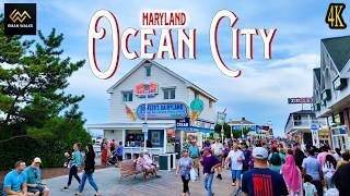 Ocean City Maryland Boardwalk [4K]
