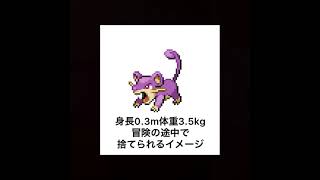 【ポケモン鳴き声真似】俺よりコラッタ上手いやついる？#short #ポケモン #pokemon #声真似#細かすぎて伝わらないモノマネ