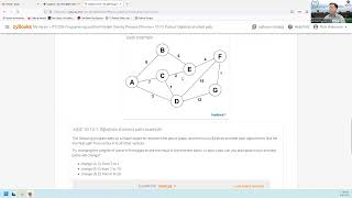 ITS228 Video 15 Spring 2022 Dijkstra's Shortest Path Assignment 6