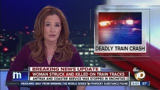 Encinitas fatal Amtrak vs. pedestrian