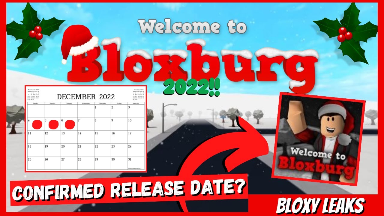 BLOXBURG CHRISTMAS UPDATE 2022 | LEAKS, CONFIRMED RELEASE DATE AND MORE ...