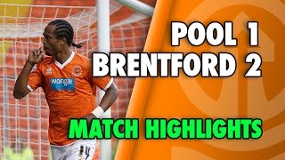 Blackpool 1-2 Brentford – Sky Bet Championship Highlights 2014/15