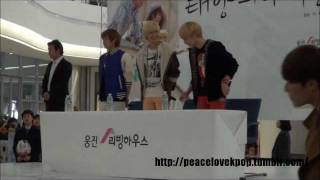 111213 OnTaeKey Fansign Fancam