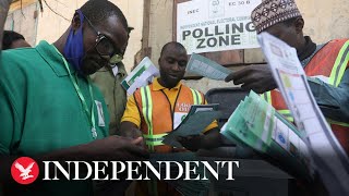 Watch again: Nigerian election officials hold news conference as voting continues in some areas